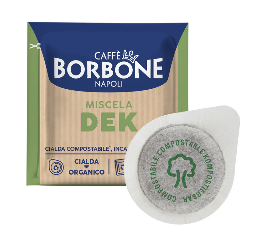 Cialde ESE 44 mm Caffè Borbone Miscela DEK decaffeinata